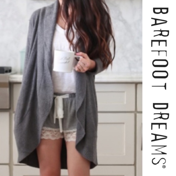 Barefoot Dreams CozyChic Lite Circle Cardigan - Picture 2 of 7